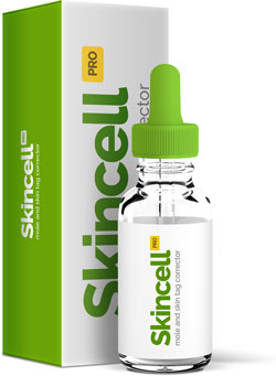 Skincell Pro - serum for removing moles and skin tags..